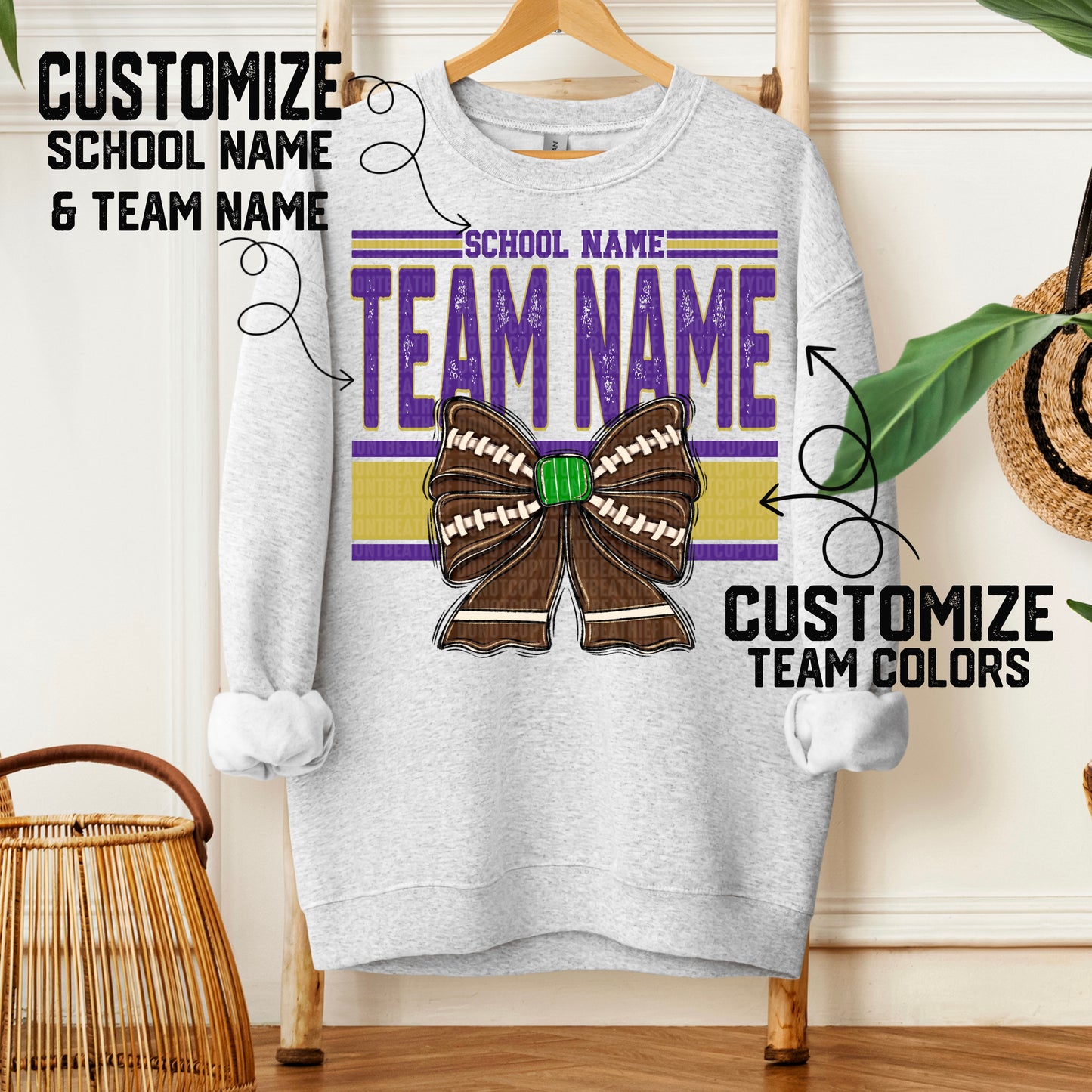 CUSTOM Team Spirit Football