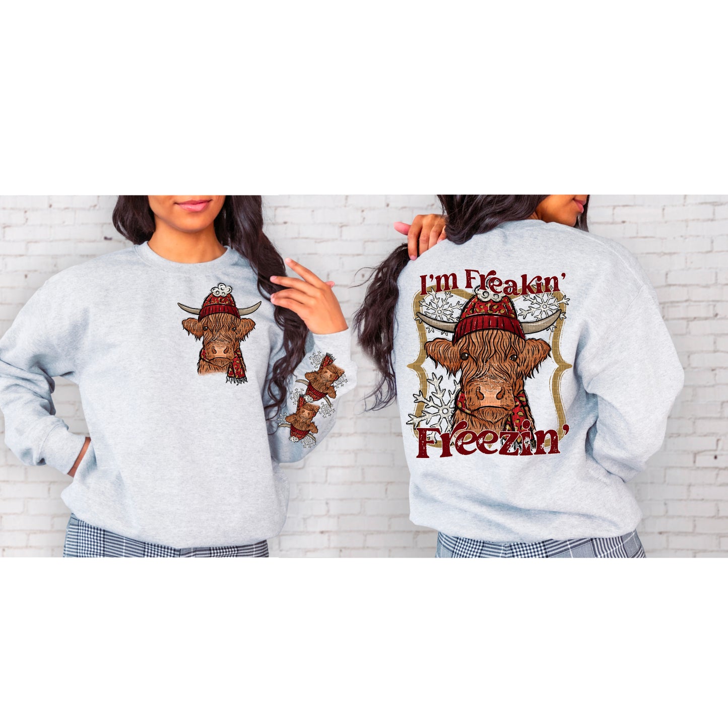 2023 I'm Freakin' Freezin' Bundle (Highland Cow)