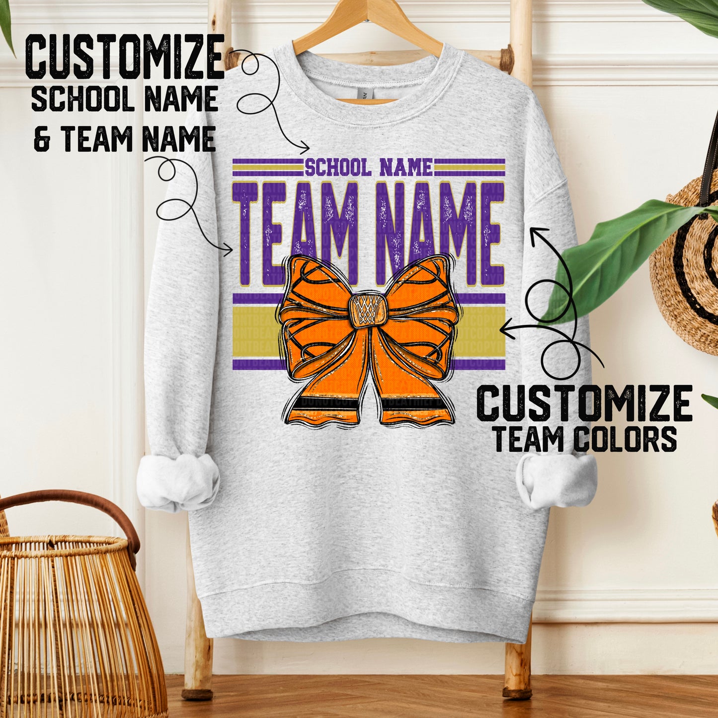 CUSTOM Team Spirit Basketball