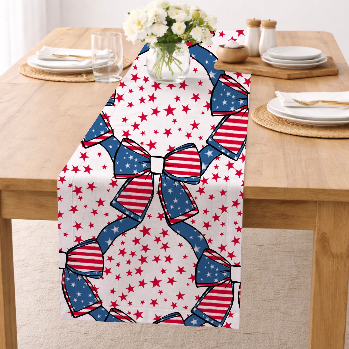 Coquette Patriotic Bow Seamless Bundle