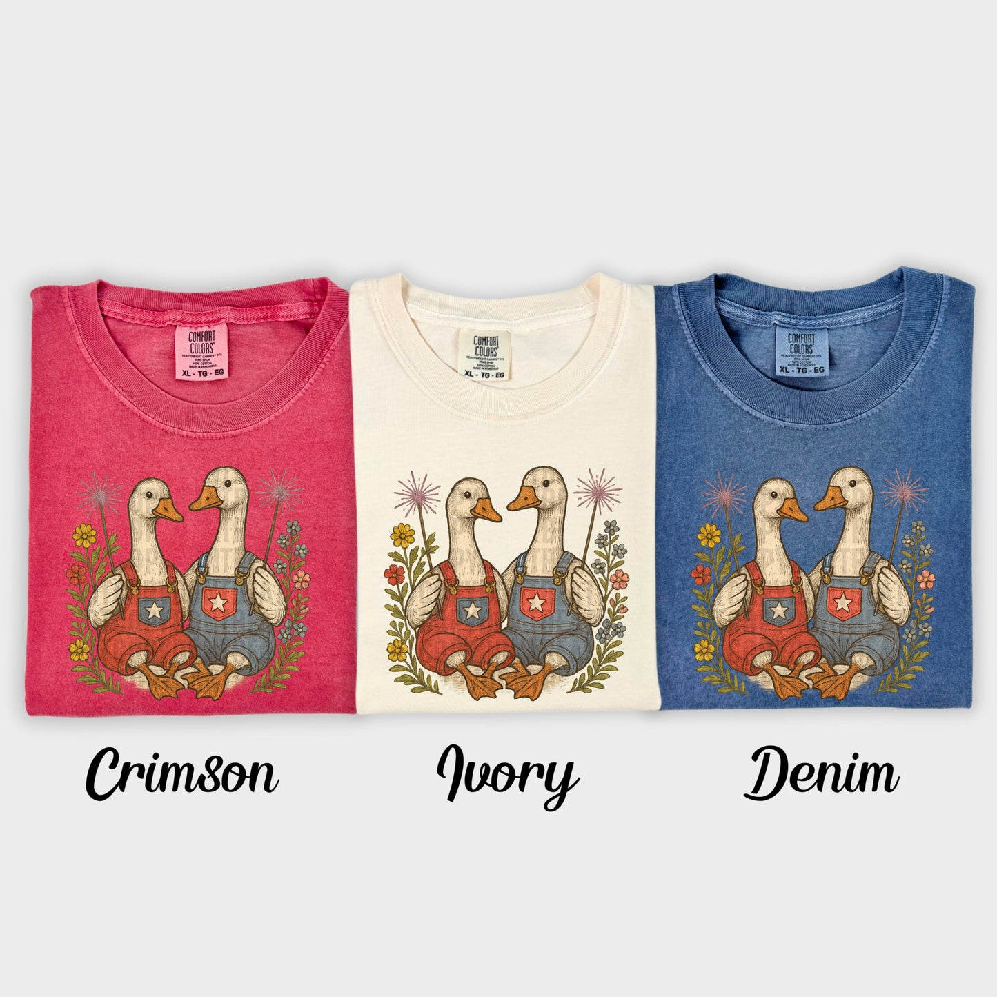 4th of July Vintage Geese