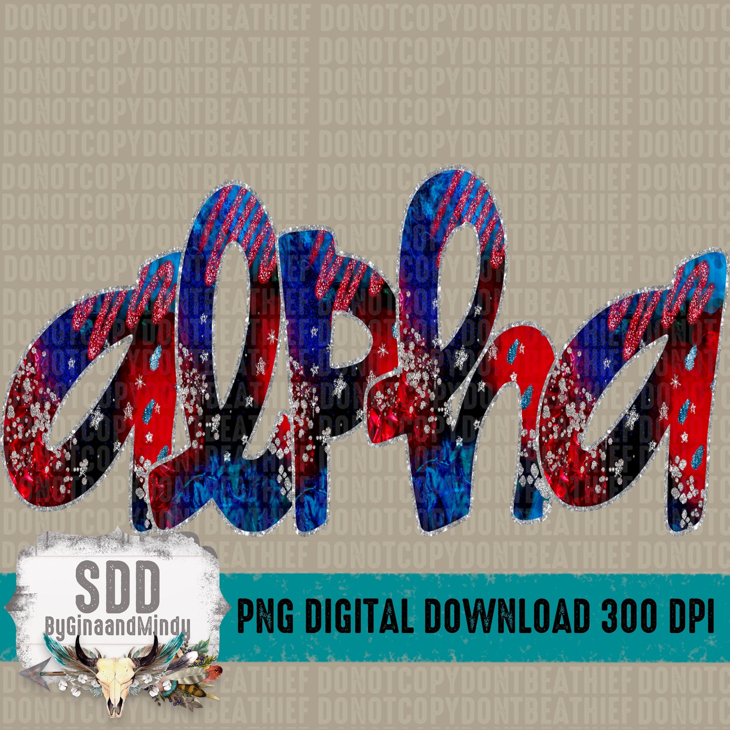 4th of July Alpha (1 Set)