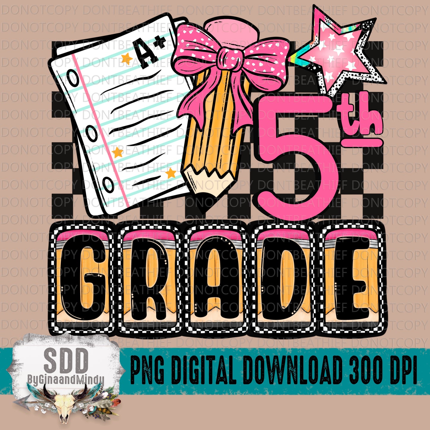 Fifth Grade Checkered