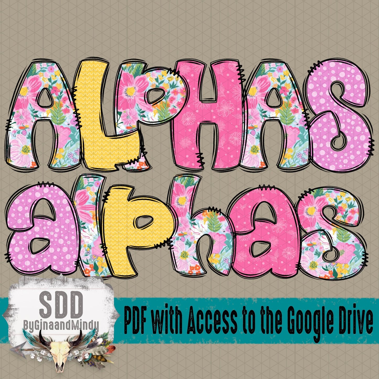 1st 1/2 2026 YEAR ALPHA DOODLE DRIVE
