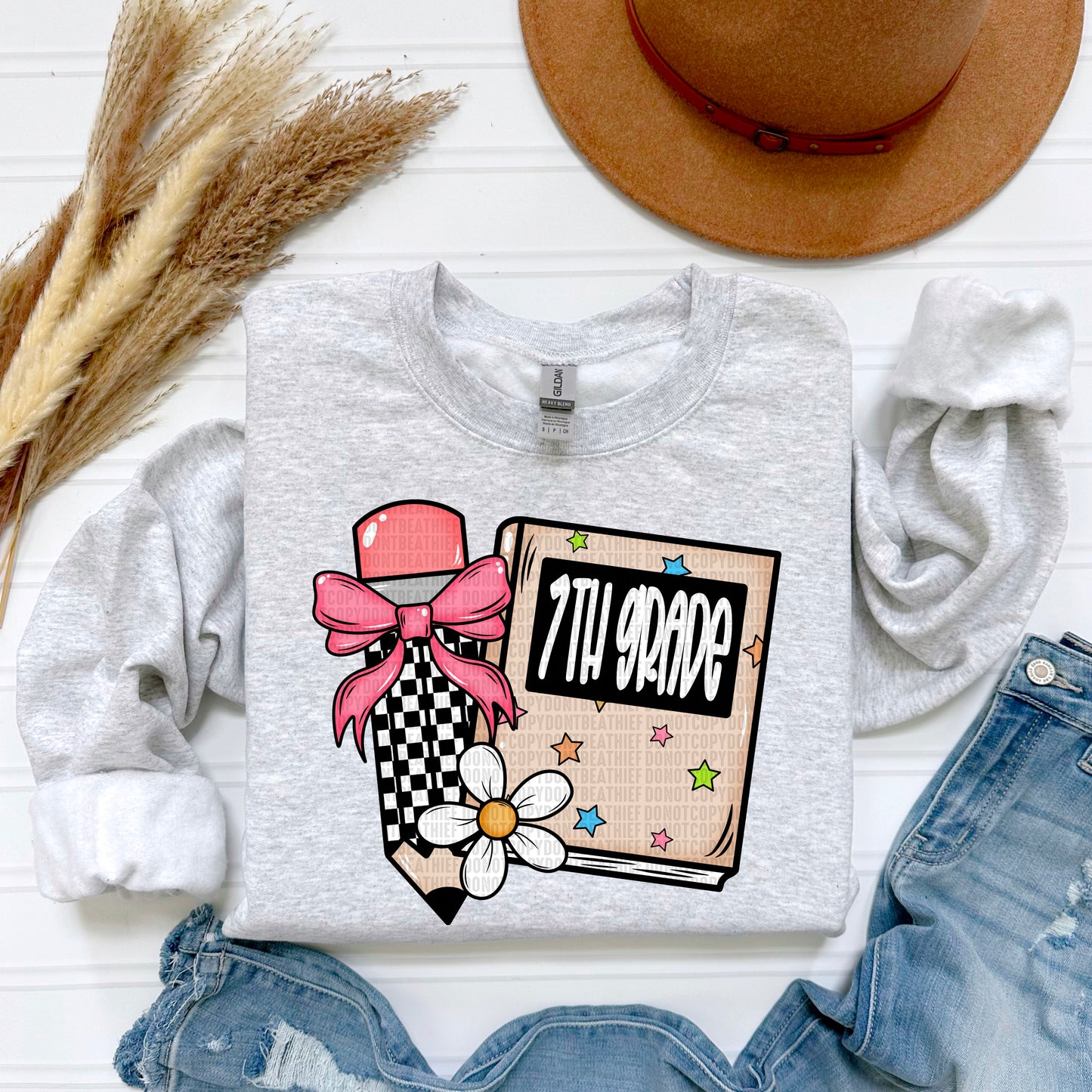 Checkered Pencil 7th Grade