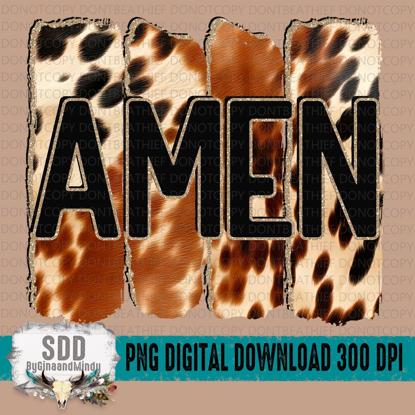 Amen Cowhide