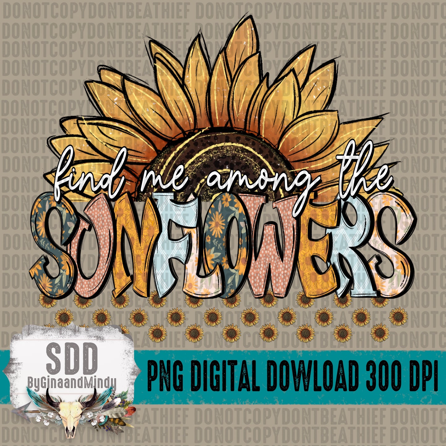 Find Me Among the Sunflowers