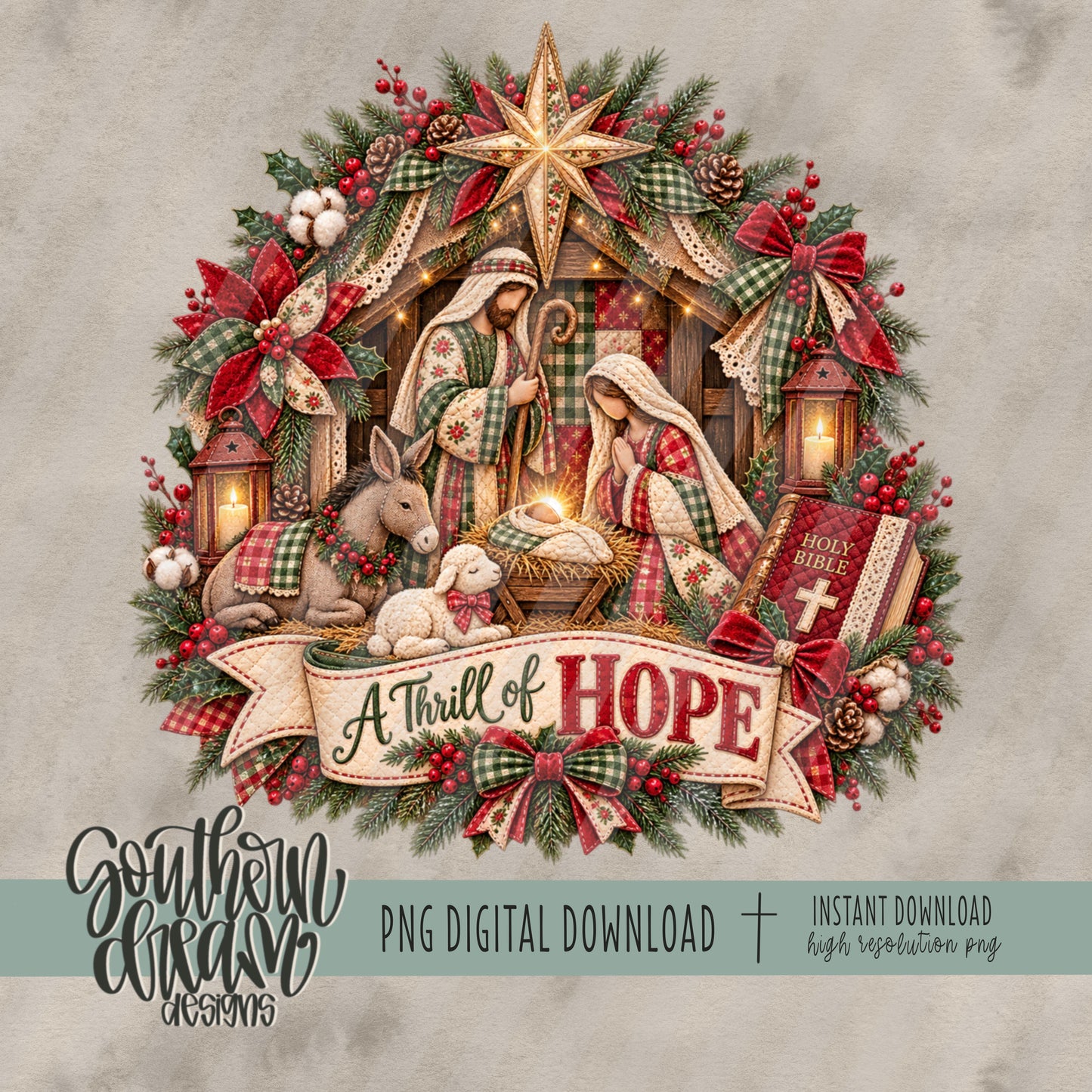 A Thrill of Hope (Homespun Collection)