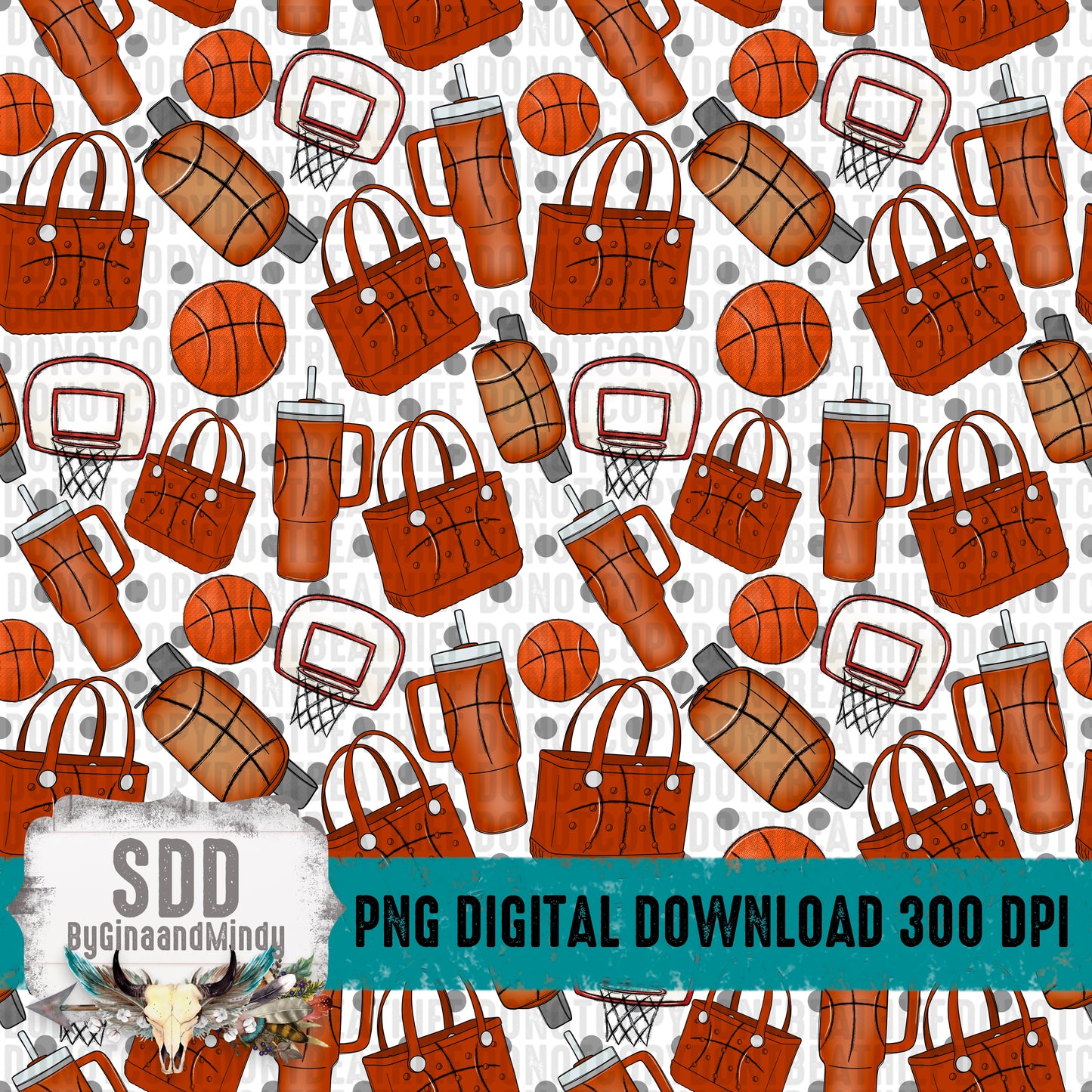 Basketball -Seamless Bundle
