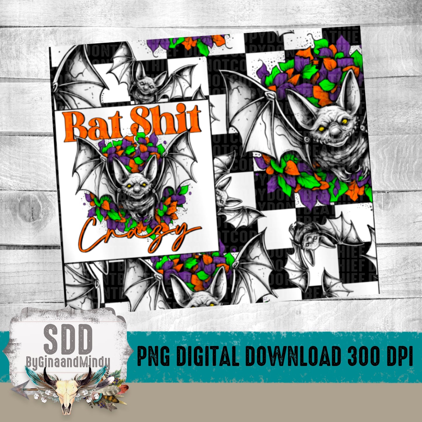 Bat Shit Crazy 20oz Tumbler