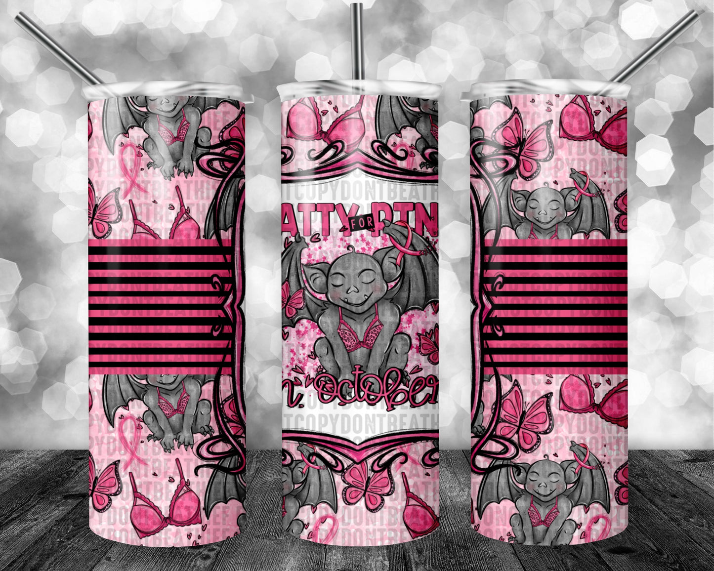 Batty for Pink 20oz Tumbler