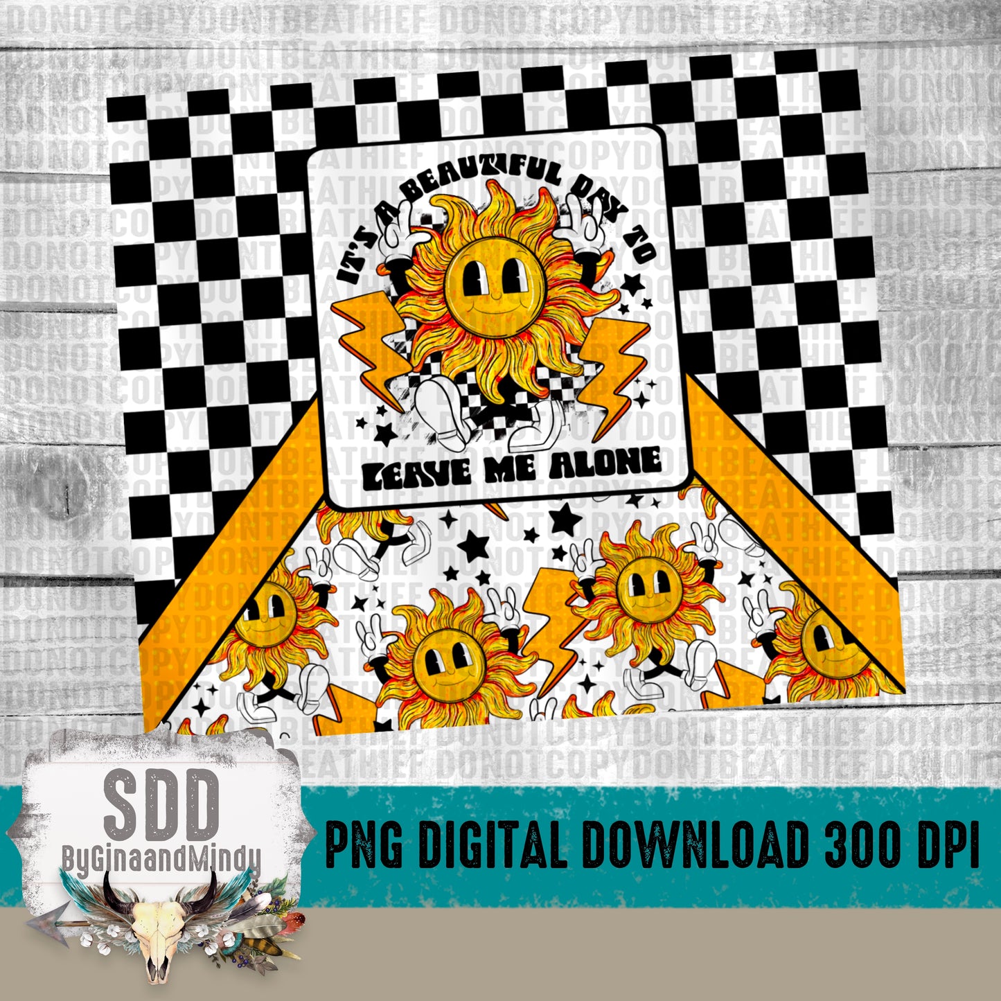 Beautiful Day to Leave Me Alone Digital 20 oz Tumbler