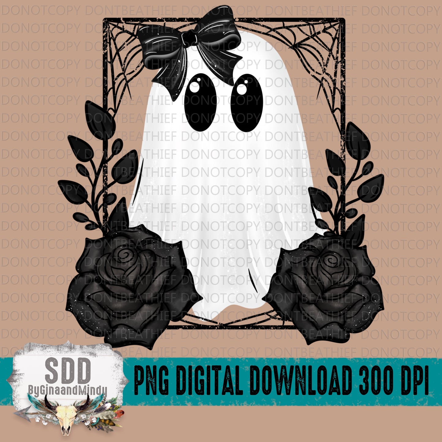 Black & White Ghost