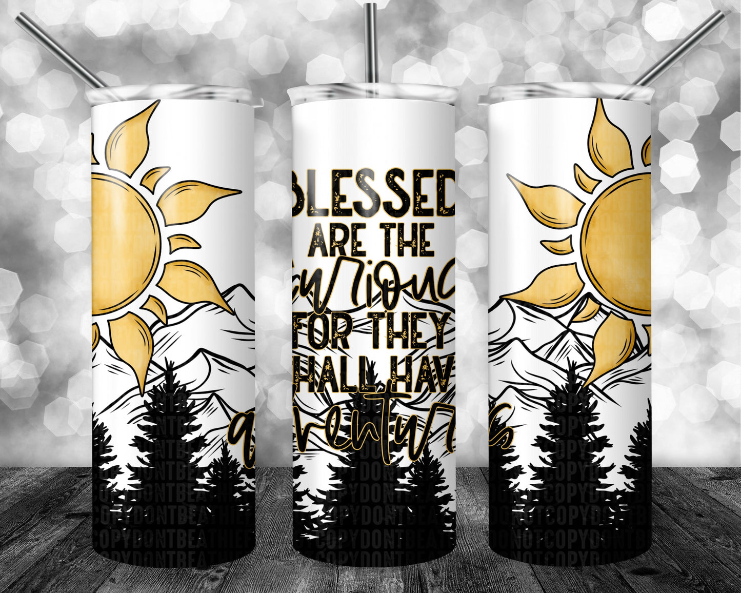 Blessed are the Curious 20oz Tumbler