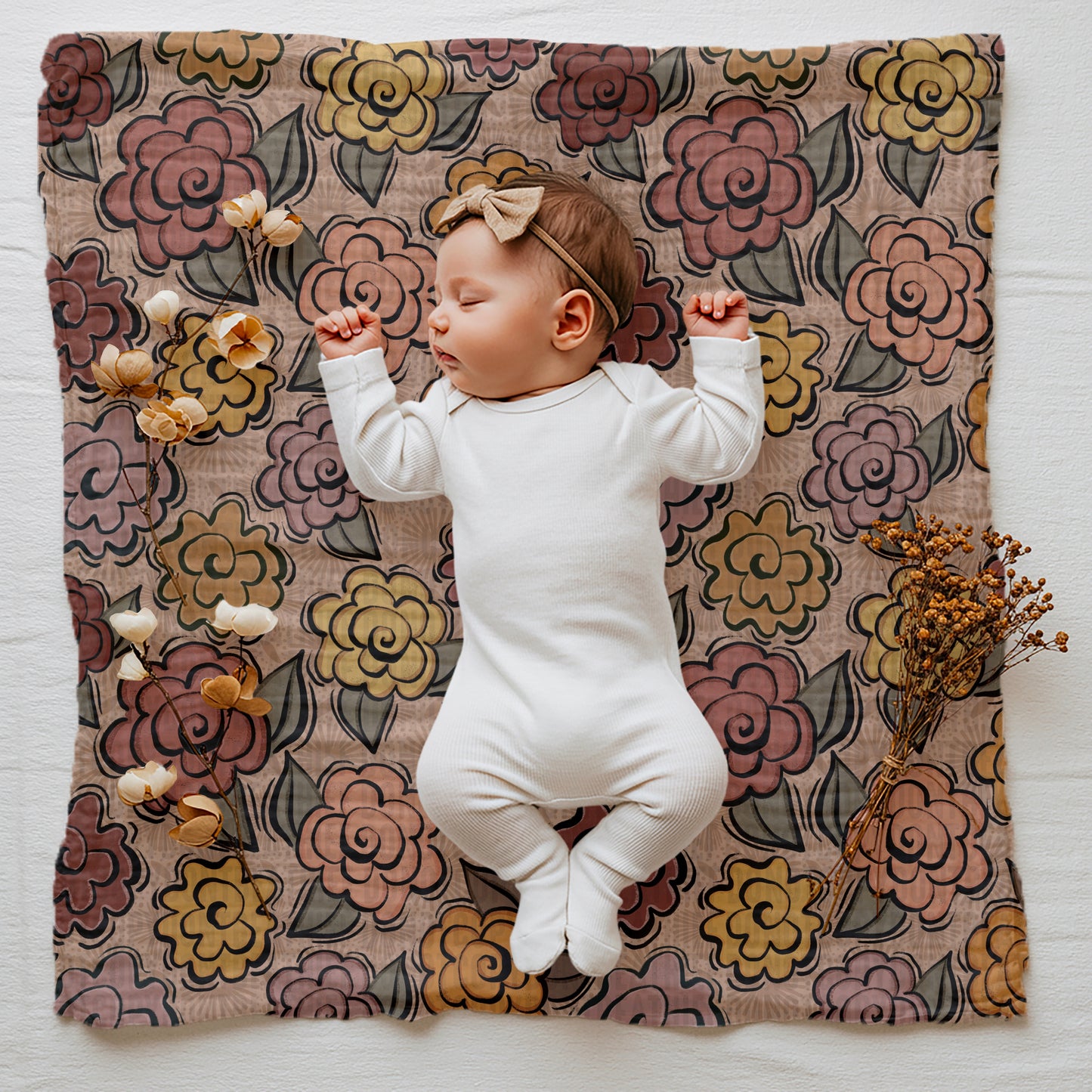 Fall Florals Seamless Bundle