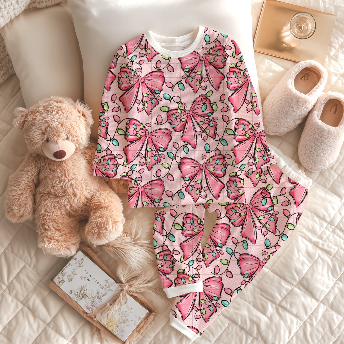 Bow and Lights Seamless Bundle
