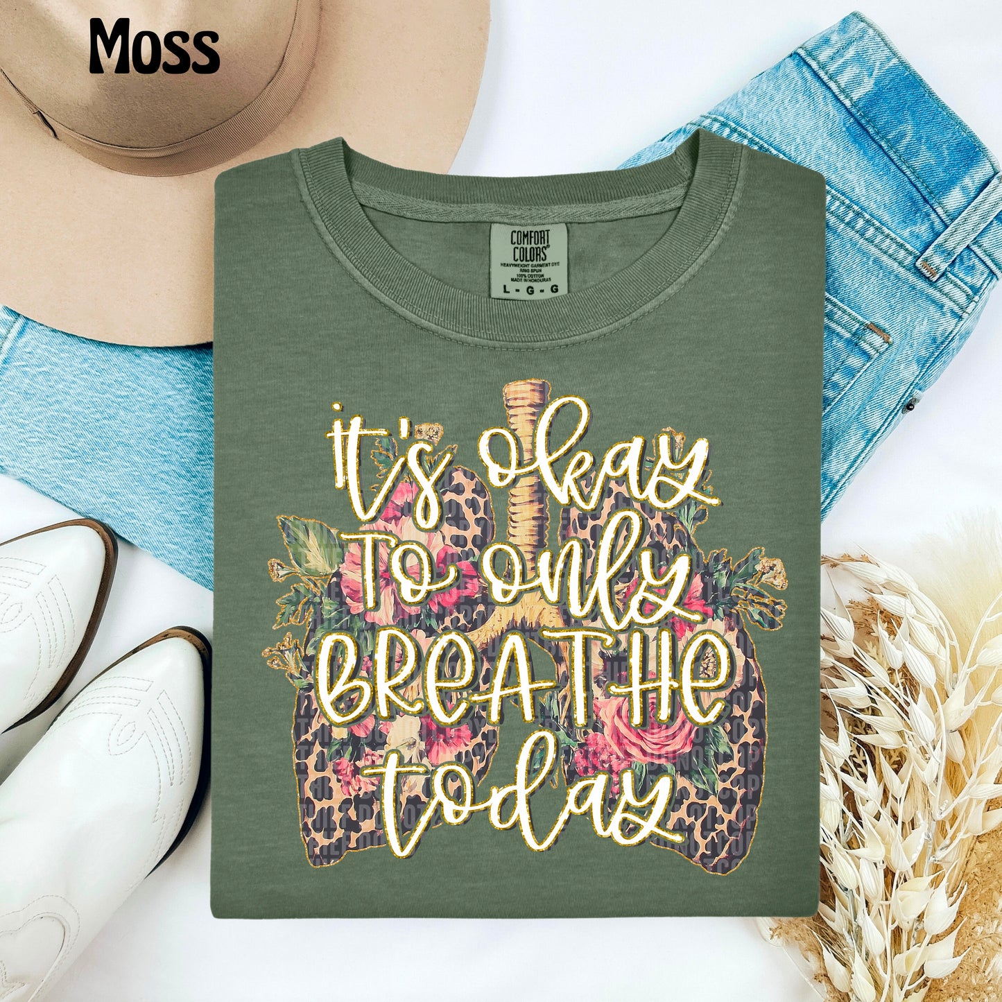 It's okay to only BREATHE today Bundle (1 is full & the other is knockout words)