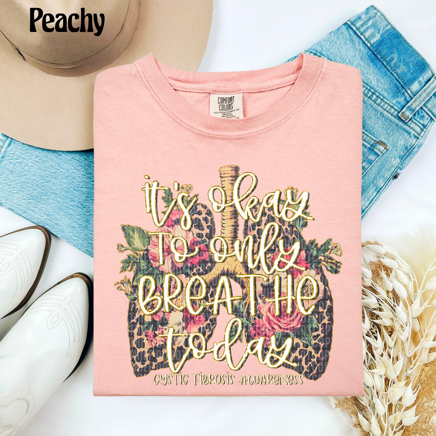 It's okay to only BREATHE today Bundle CYSTIC FIBROSIS VERSION (1 is full & the other is knockout words)