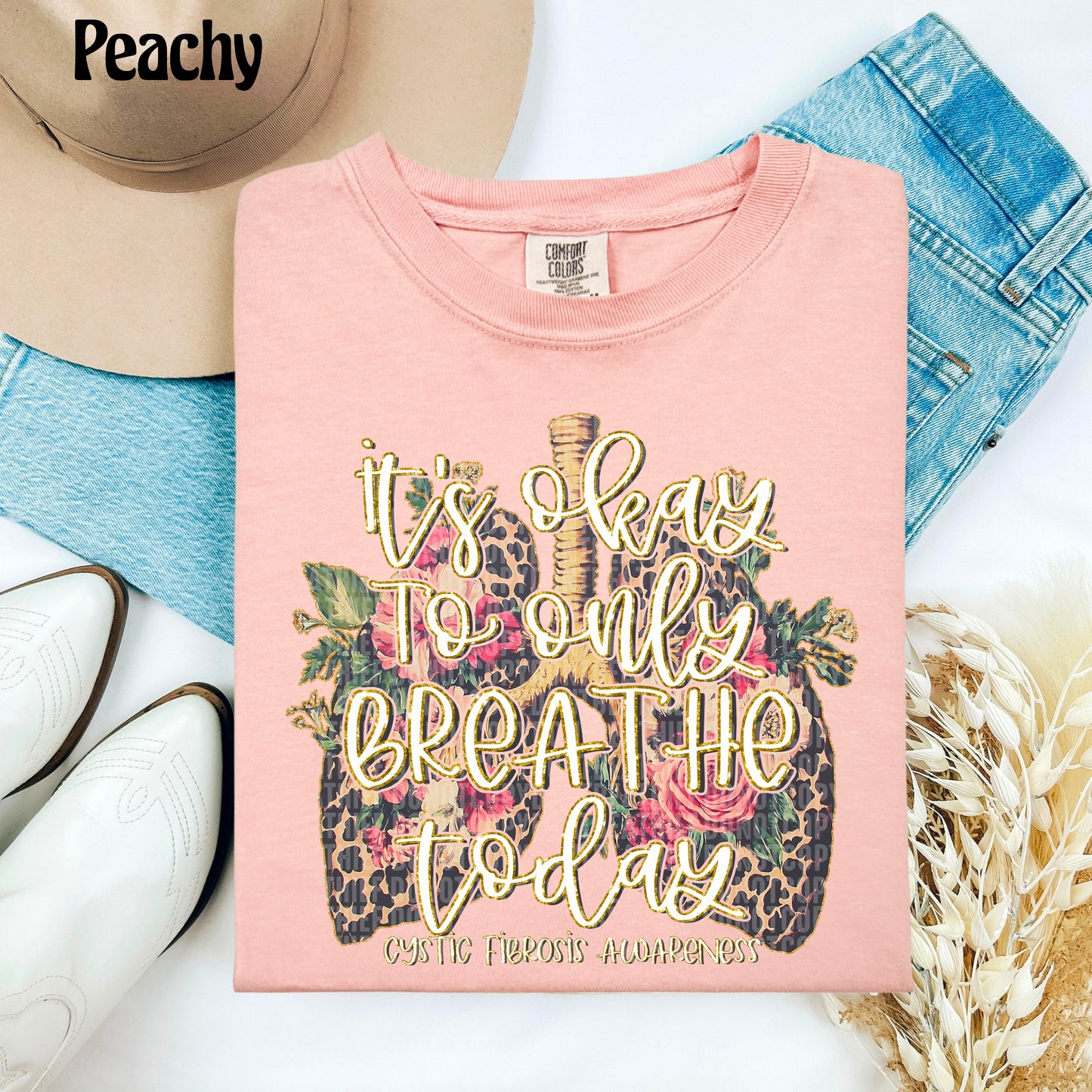 It's okay to only BREATHE today Bundle CYSTIC FIBROSIS VERSION (1 is full & the other is knockout words)