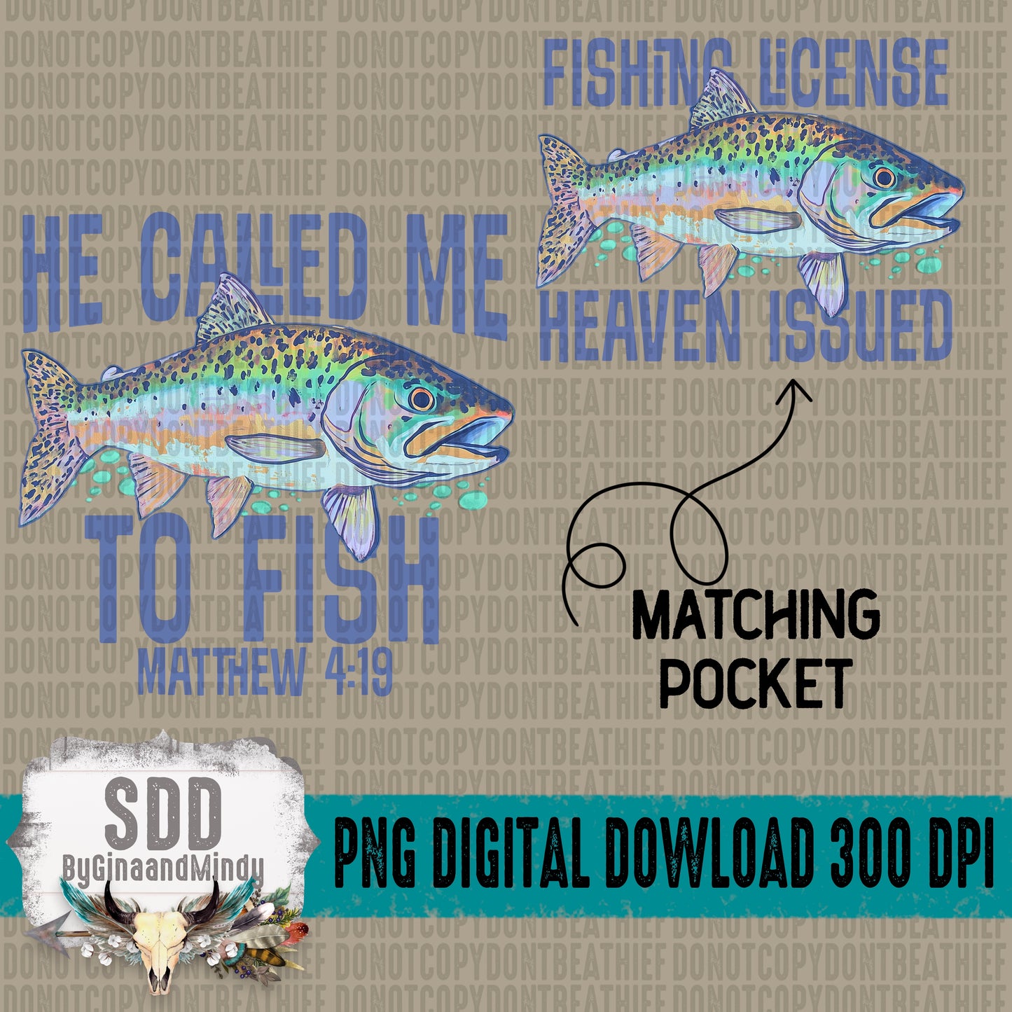 He Called Me to Fish Bundle; Male Version