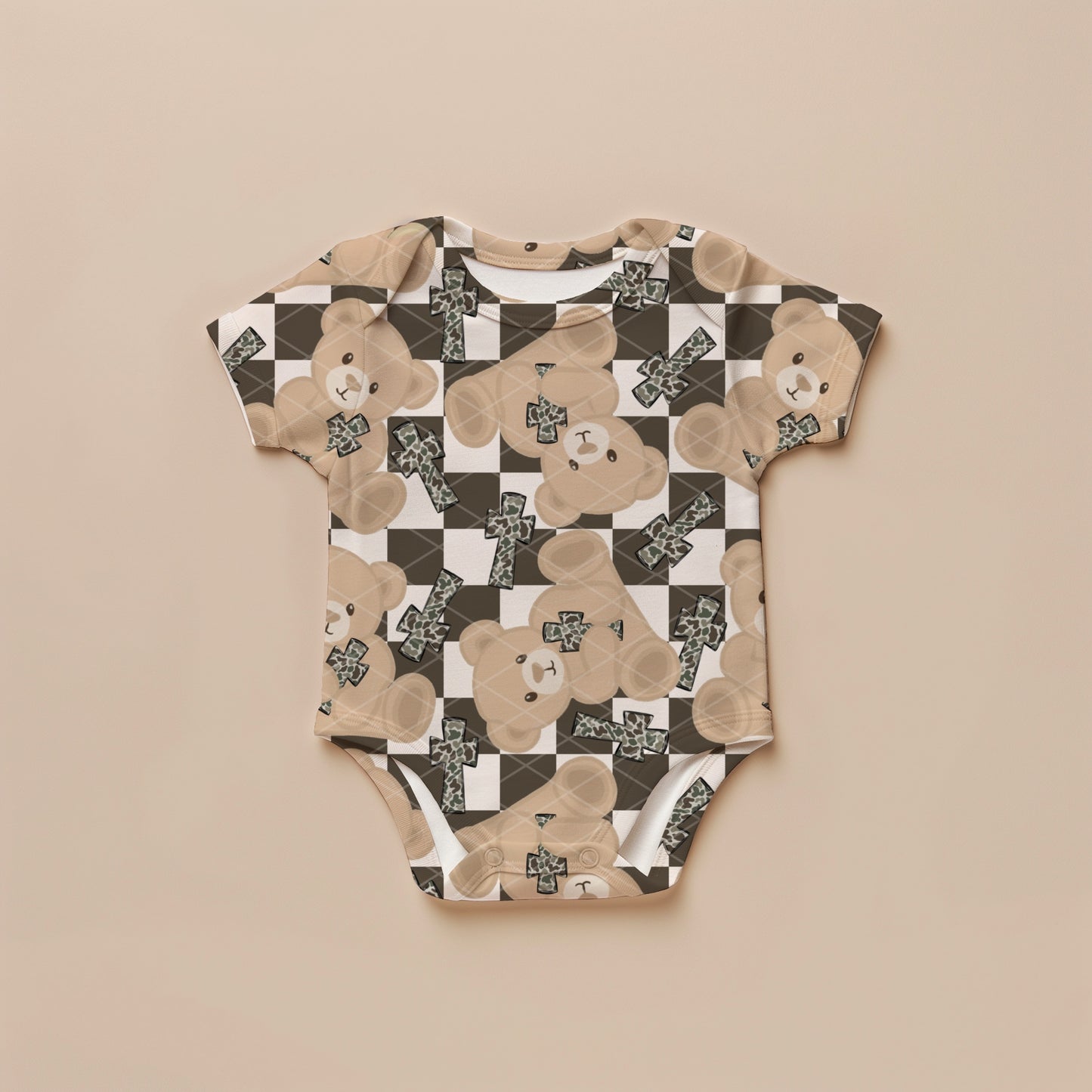 Camo Bear Cross Seamless Bundle