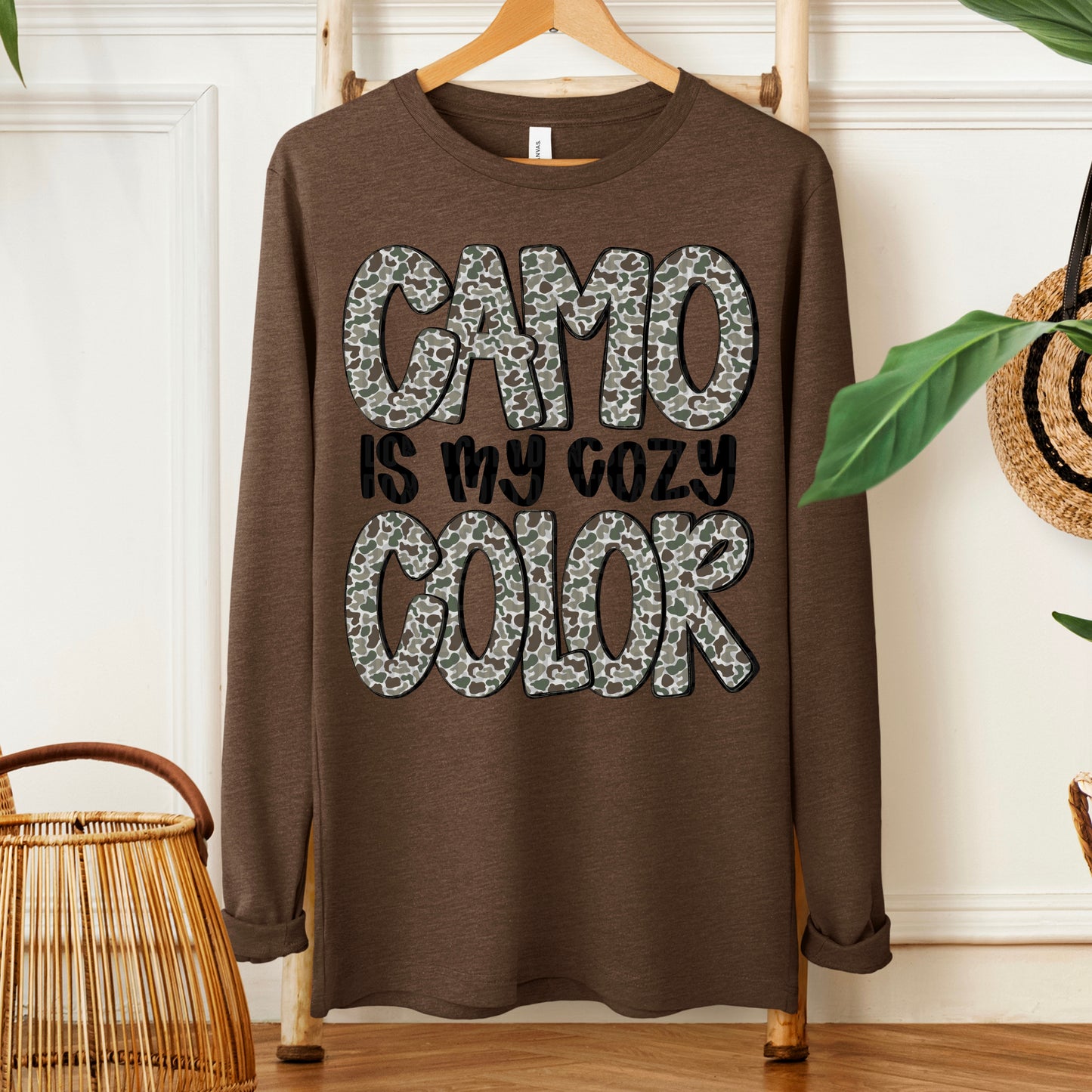 Camo is my cozy Color