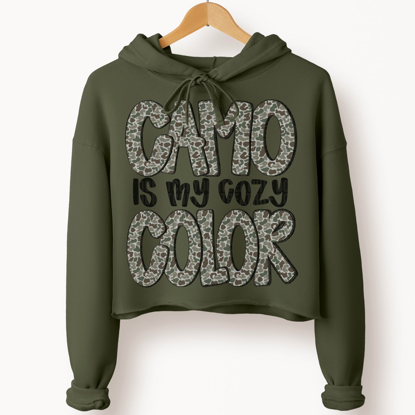 Camo is my cozy Color