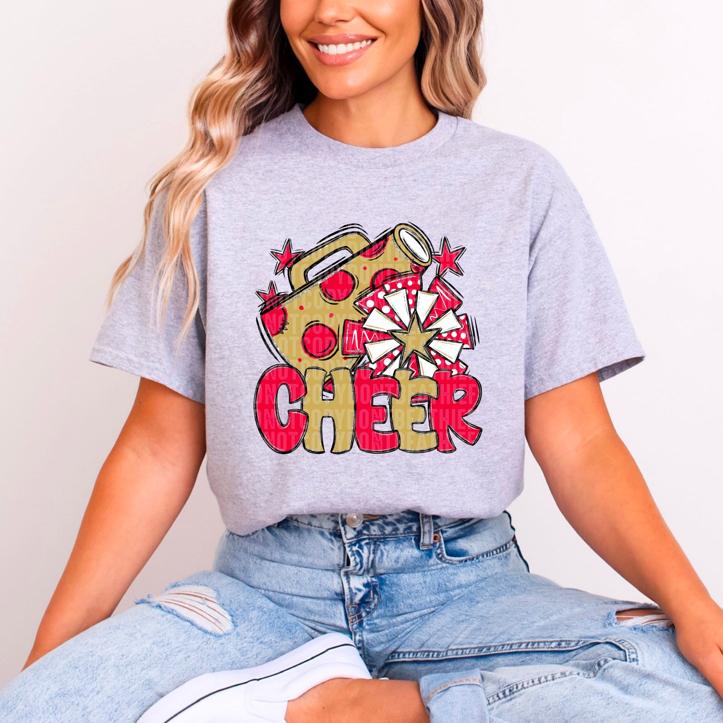 Cheer Bundle; Cardinal Red & Vegas Gold