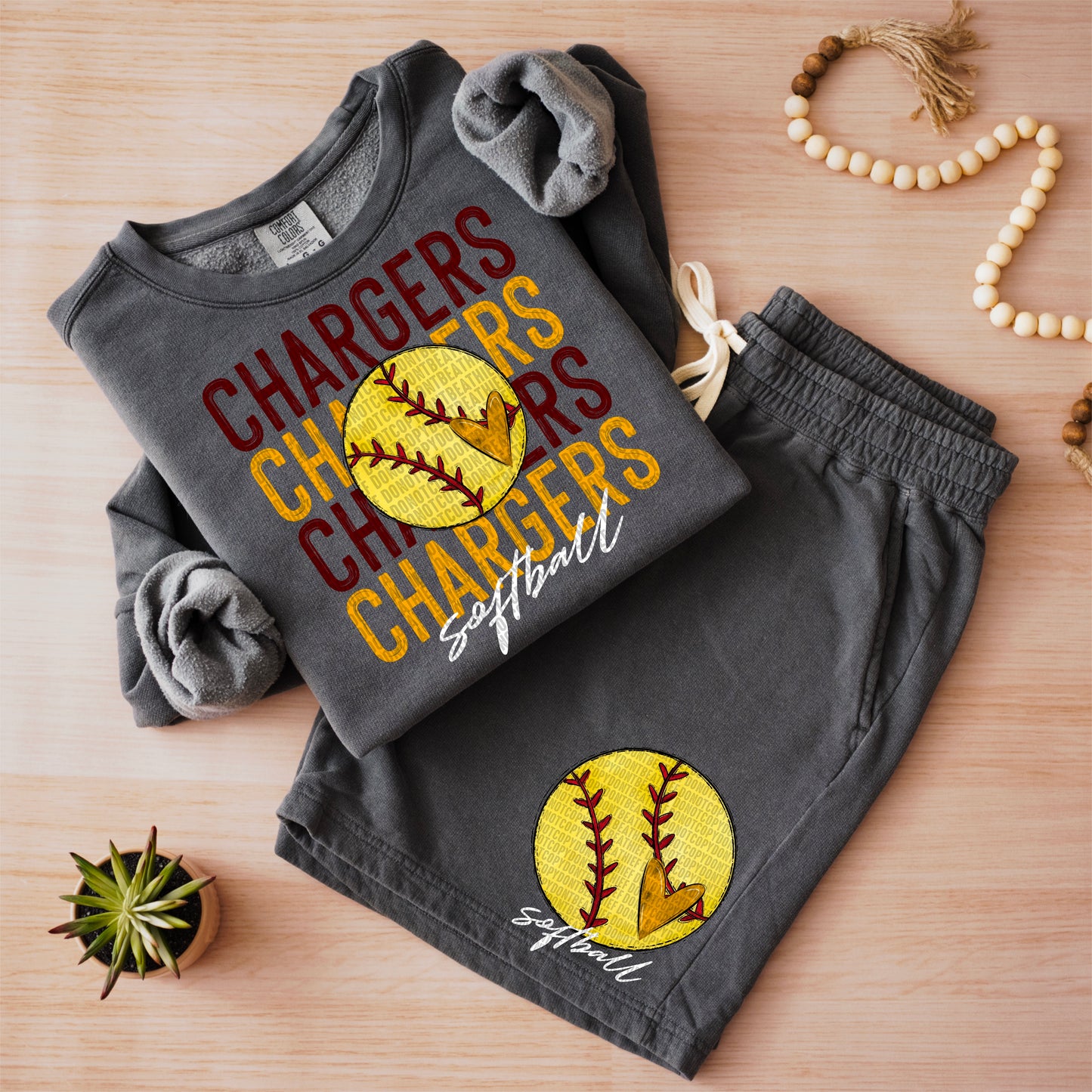 CUSTOM Mascot Softball Bundle
