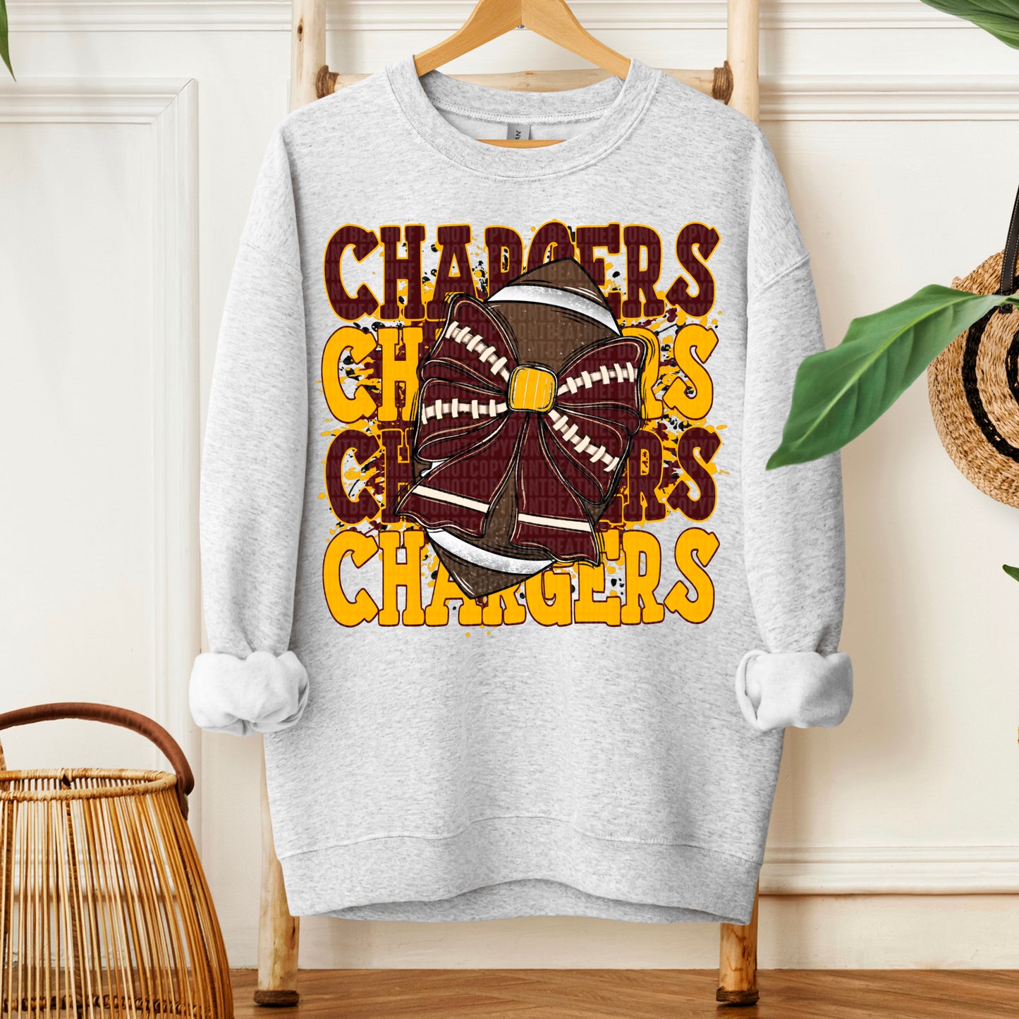 Custom School Spirit Football