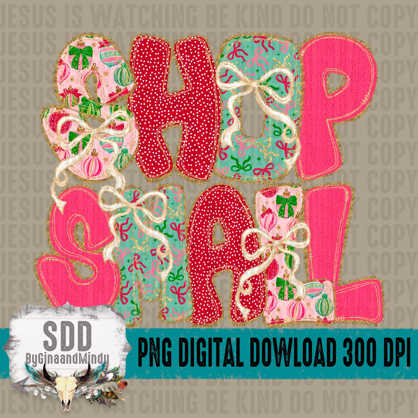 Christmas Bow Lace Collection; Shop Small