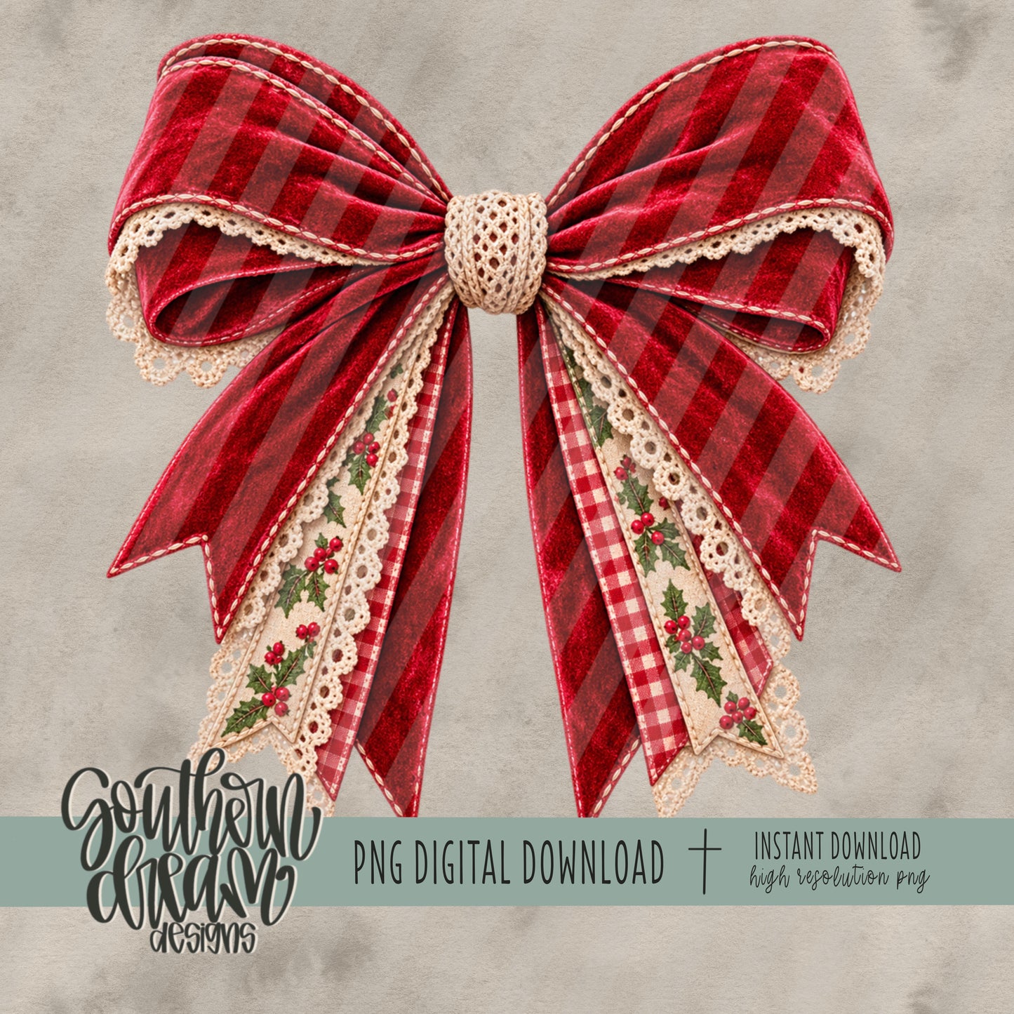 Christmas Bow (Homespun Collection)