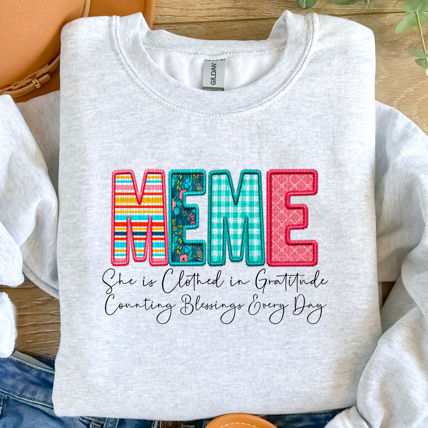 Clothed in Gratitude Meme