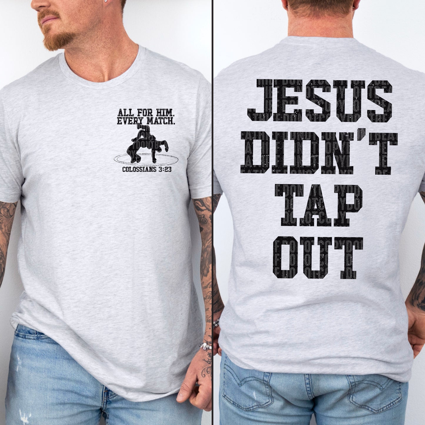 Colossians 3:23 Bundle; Jesus Didn't Tap Out