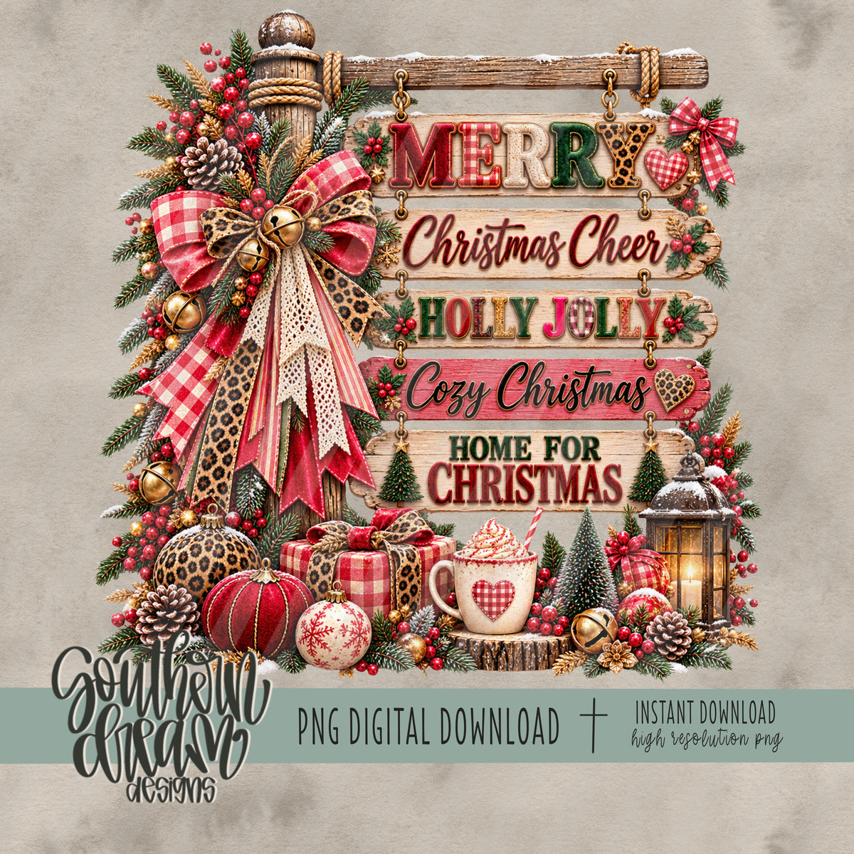 Cozy Christmas Sign