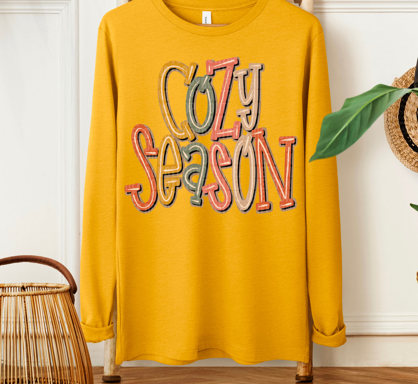 Cozy Season Doodle Letters