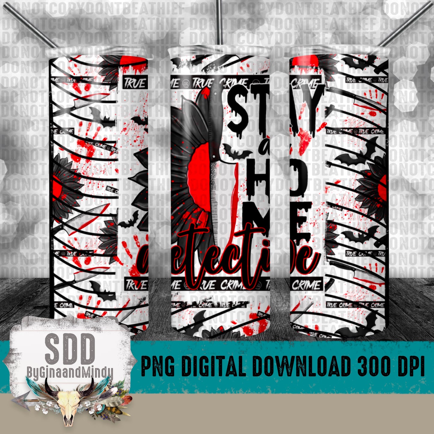 Stay at Home Detective 20oz Digital