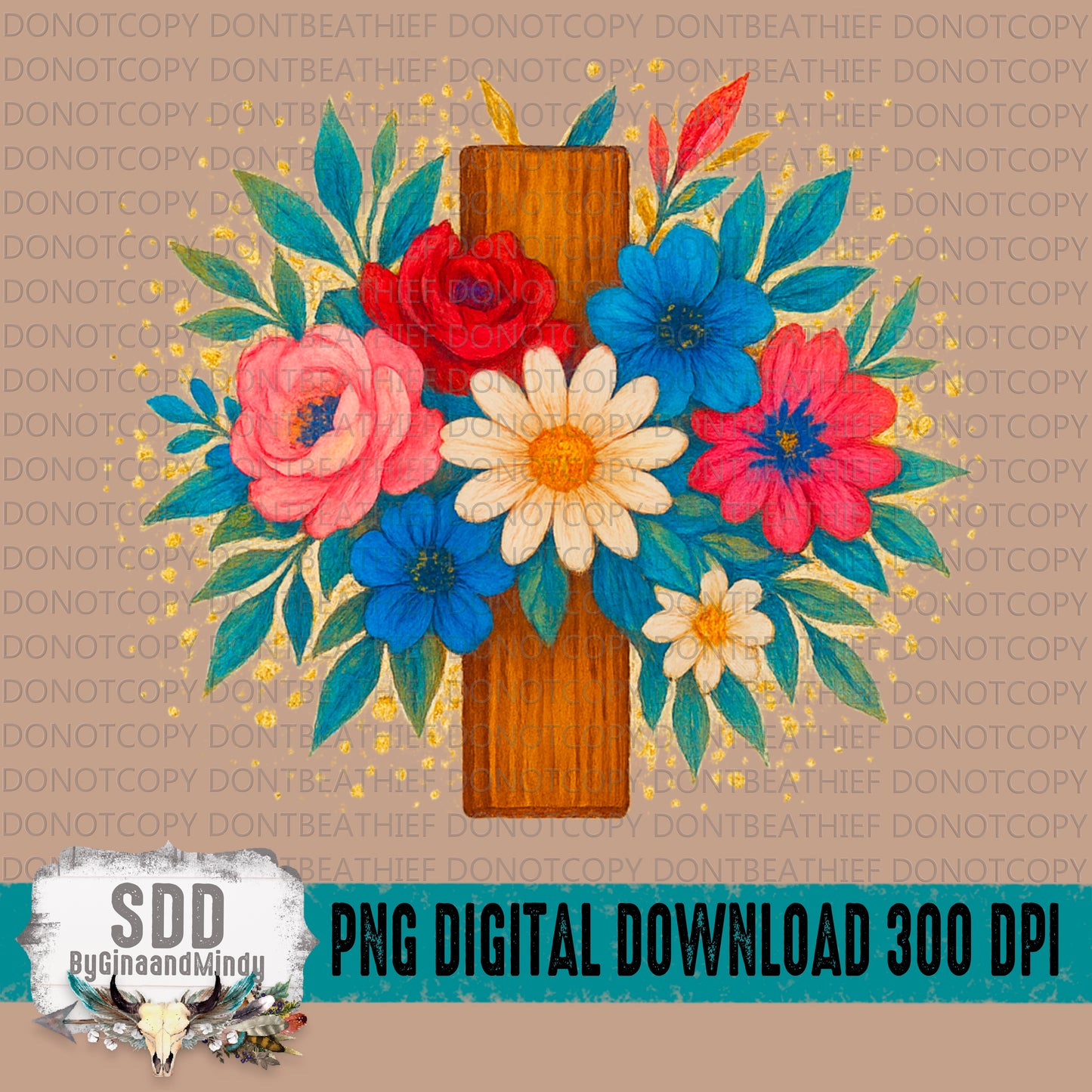 Cross Florals