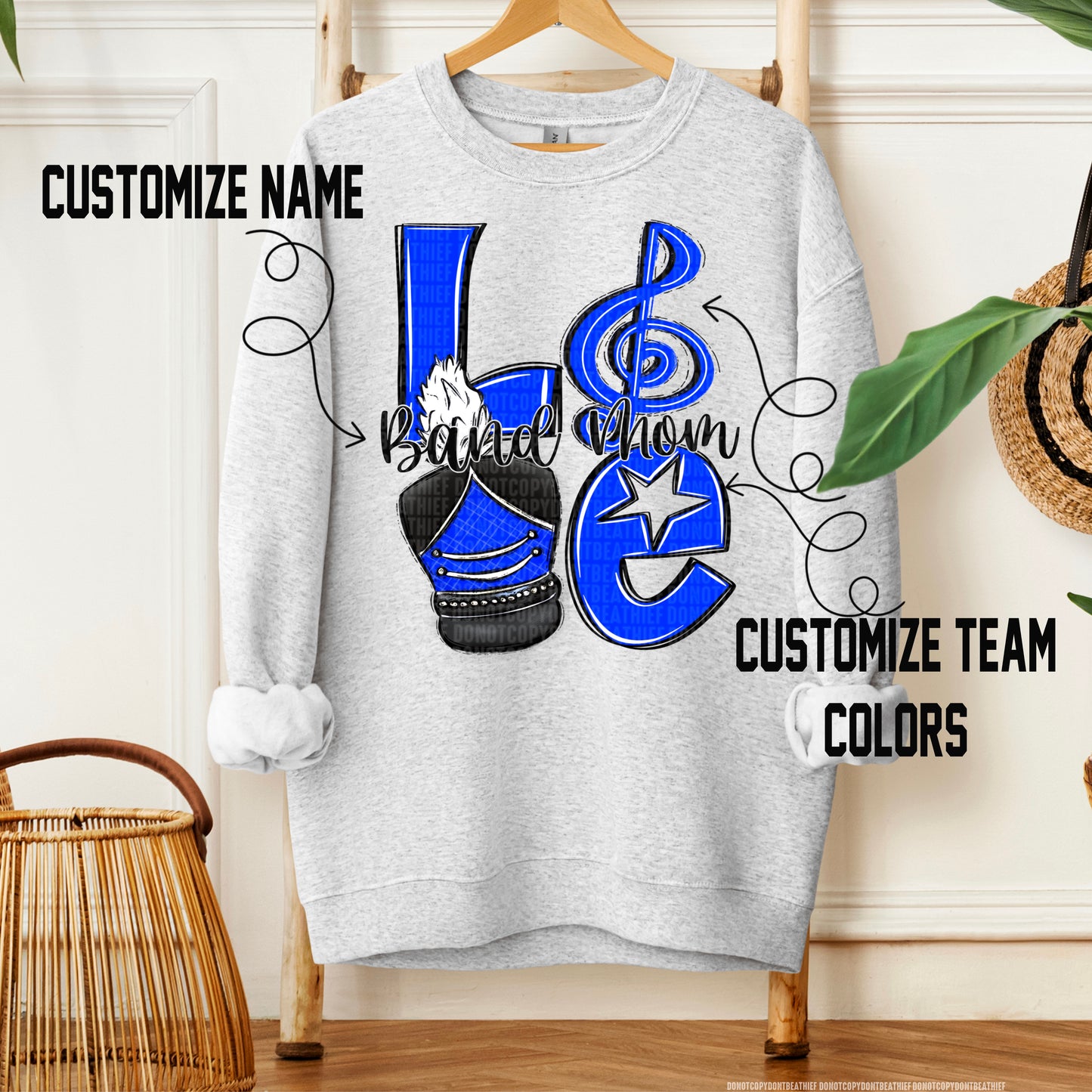 Custom Band School Spirit