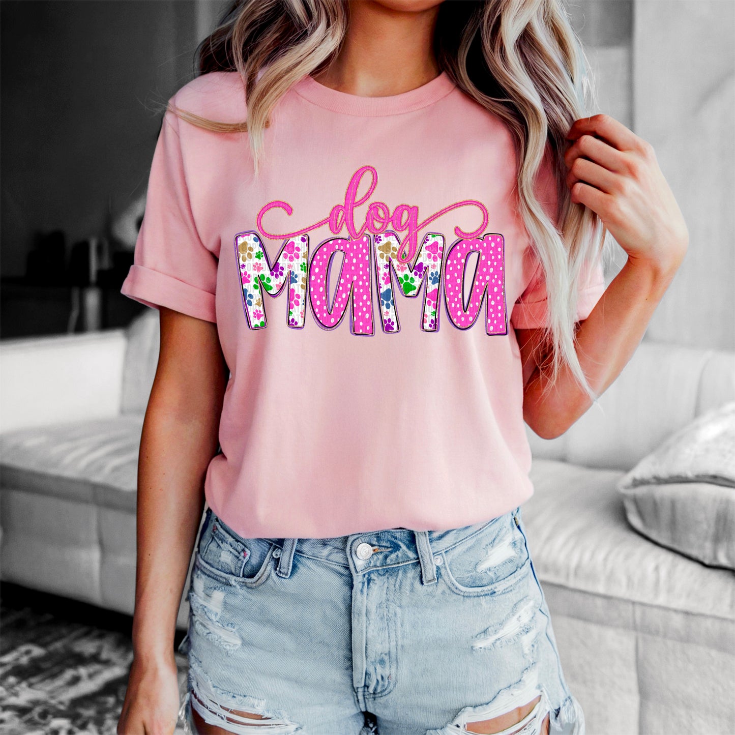 Dog Mama Neon