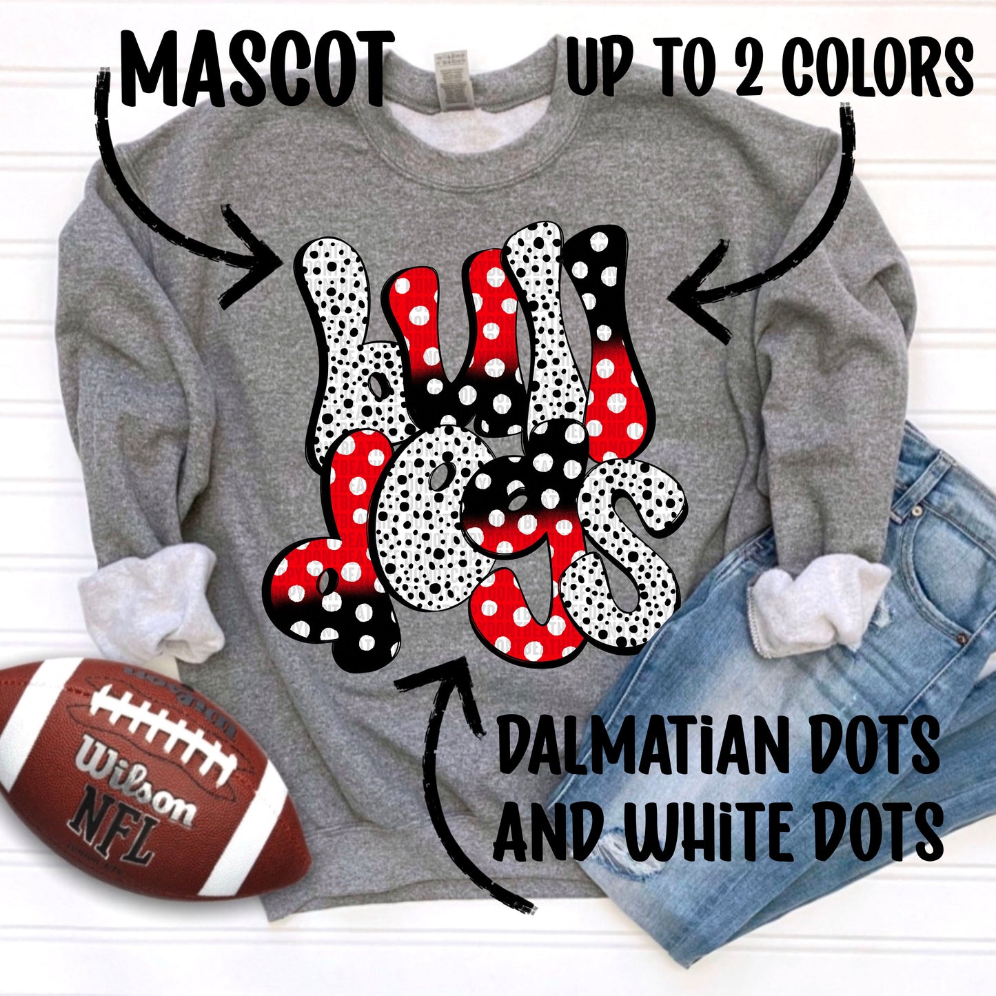 Custom Retro Dots