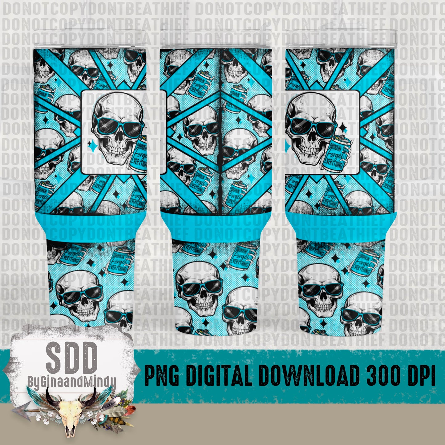 Drinkin To Forget 40 oz Tumbler