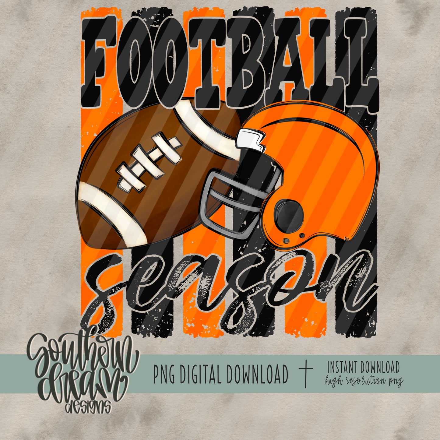 Football Collection (Black & Orange)