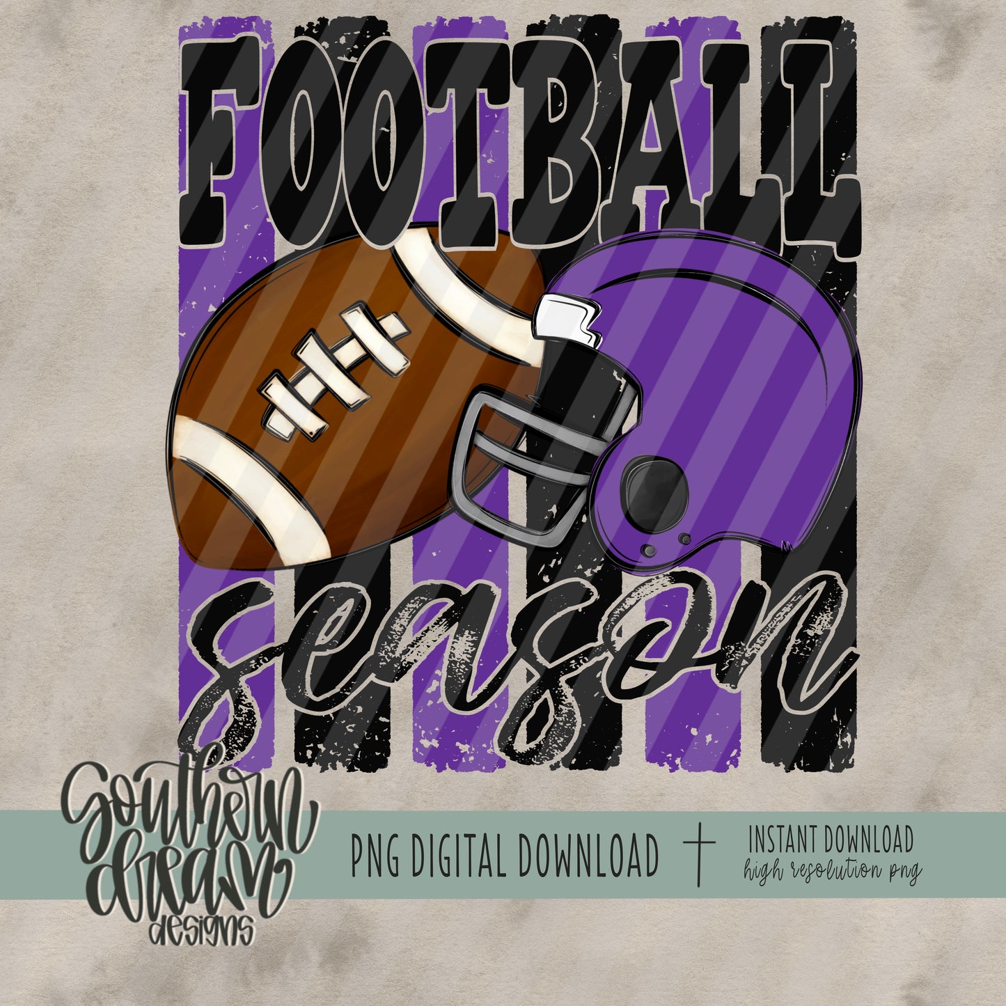 Football Collection (Black & Purple)