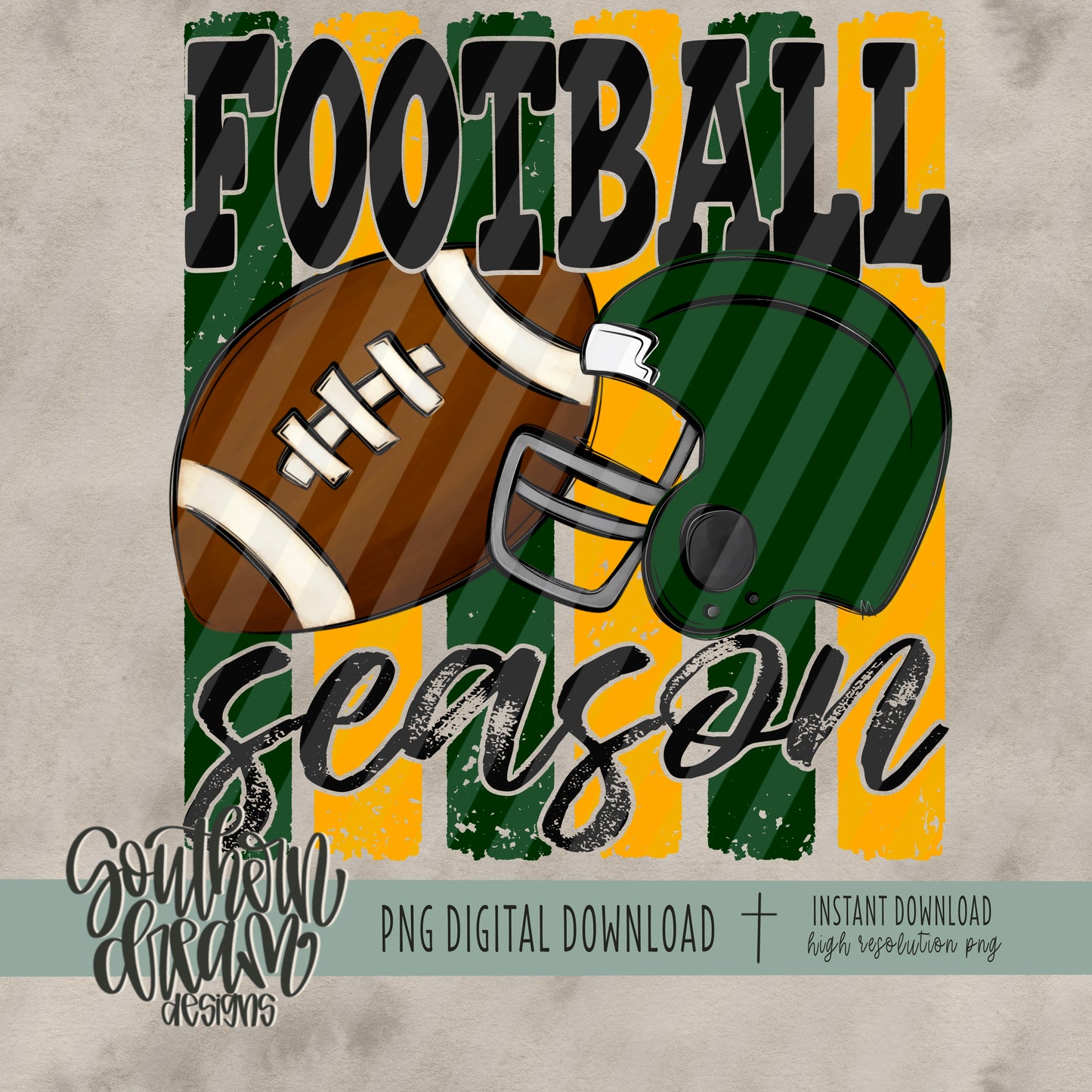 Football Collection (Hunter Green & Yellow Gold)