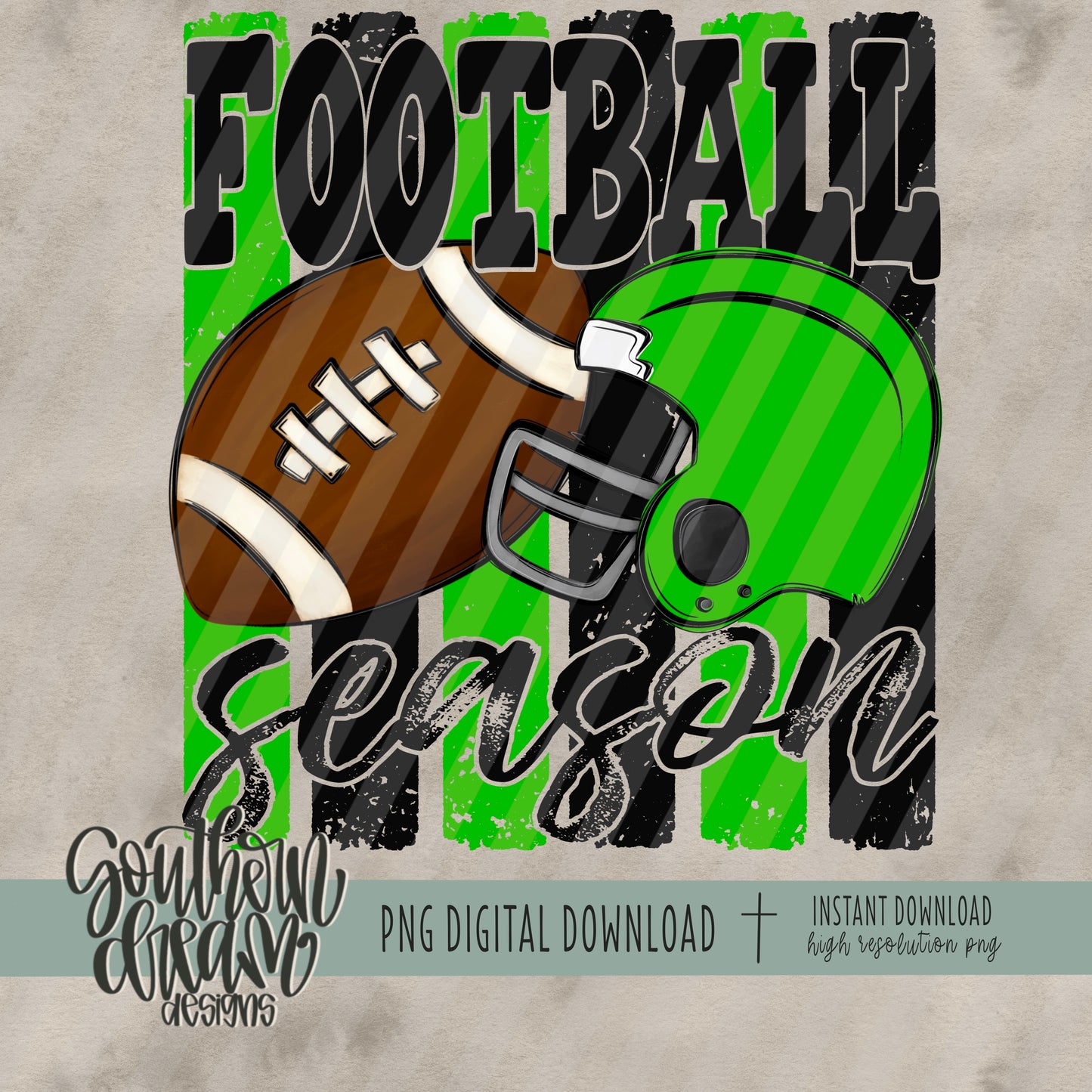 Football Collection (Black & Kelly Green)