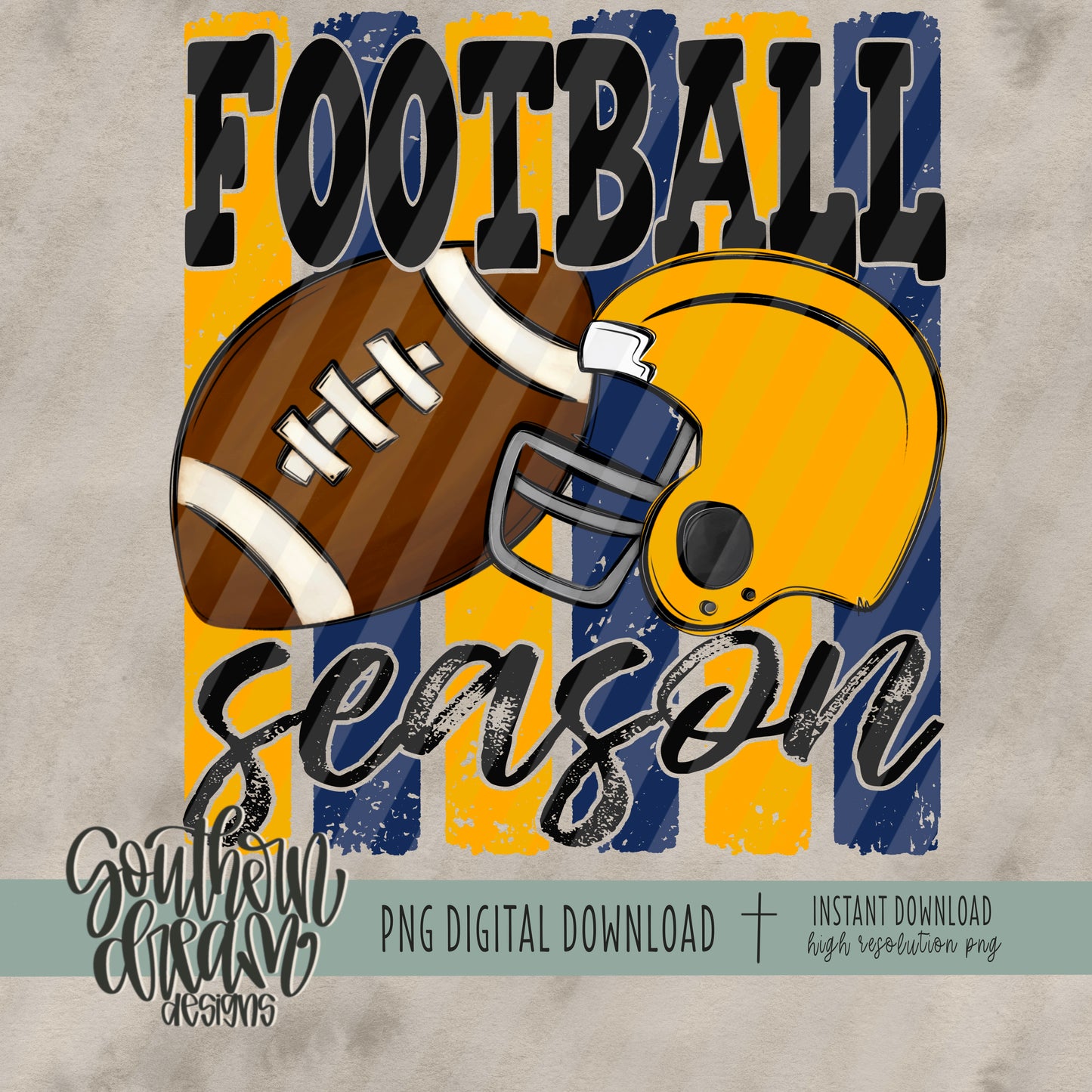 Football Collection (Navy & Yellow Gold)