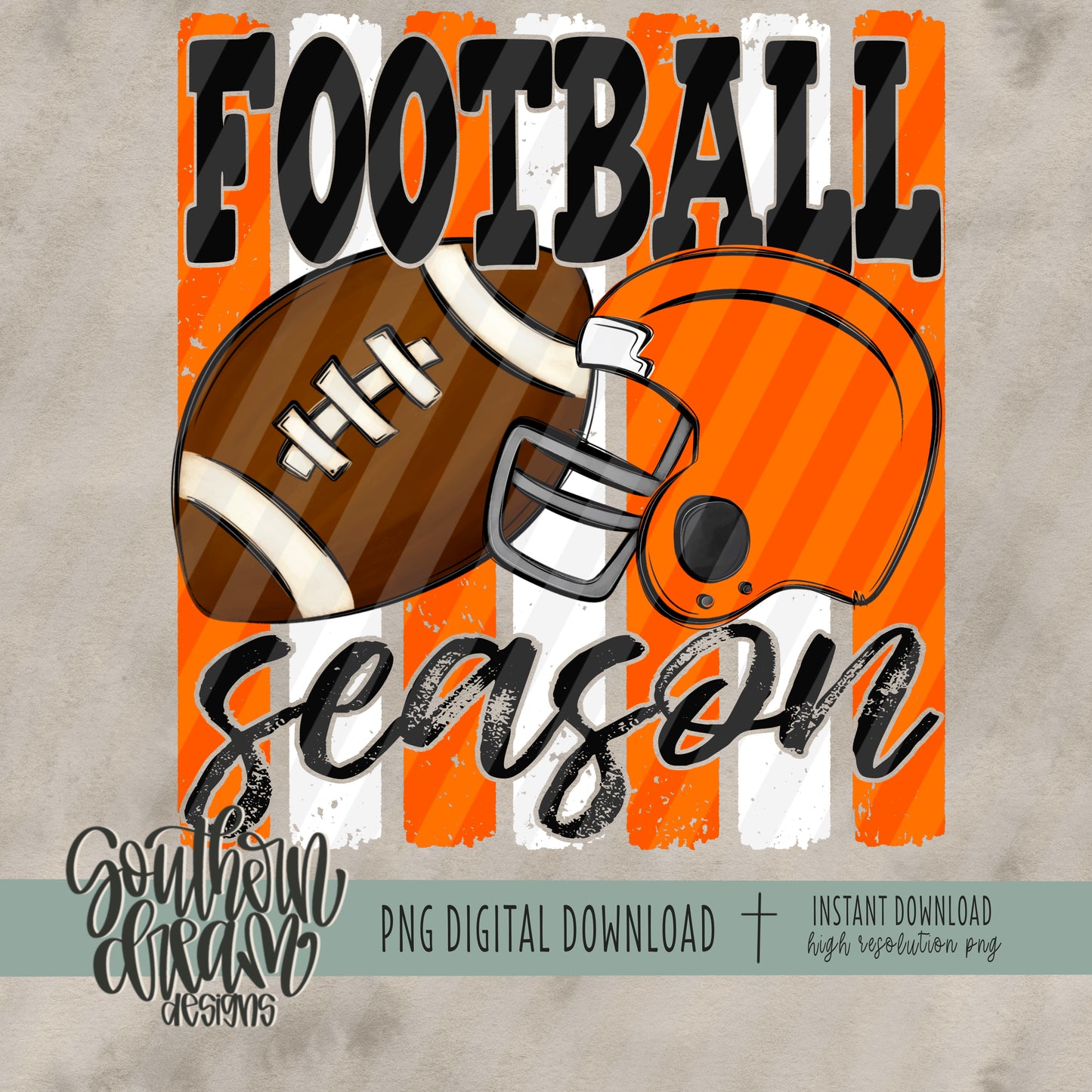 Football Collection (Orange & White)