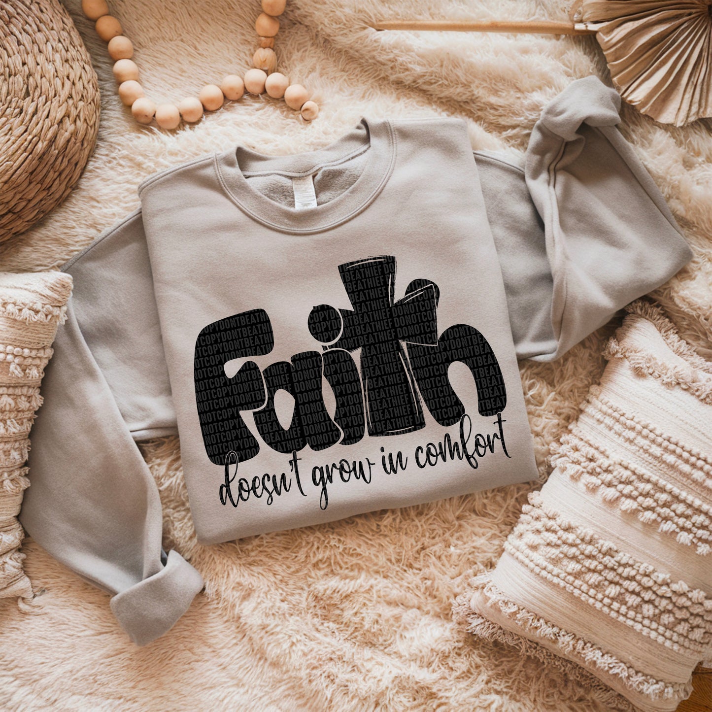 FAITH doesn't grow in comfort
