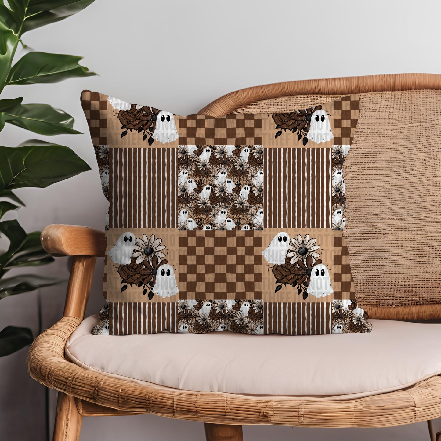 Fall Ghostie Patchwork Seamless Bundle